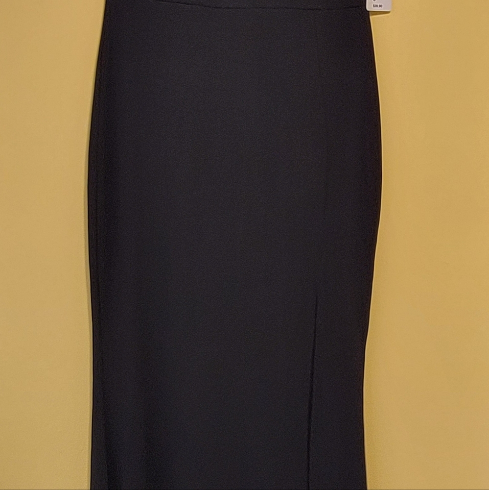One shoulder black dress